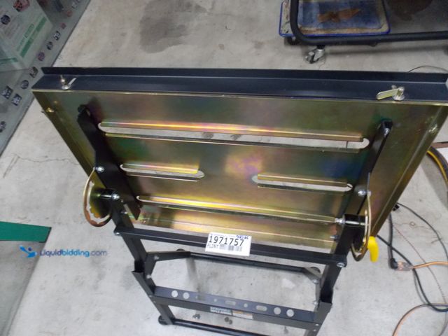 Lot 49-1971757 - 1 Chicago Electric  61369 Adjustable Steel Welding Table Chicago Electric Adjustable Steel Welding T...