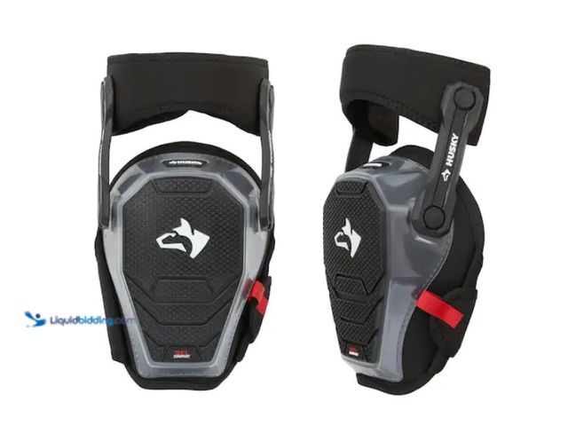 Lot 49-1578055 - Husky Soft Cap Gel/Foam Stabilizer Knee Pads, Model # 1H-30511-2, Slightly used, Scuffs & scratches....