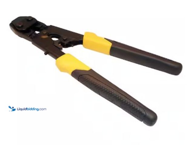 Lot 49-2022449 - Apollo 3/8 in., 1/2 in. and 3/4 in. PEX-B Quick-Cinch Clamp Tool, Model # 69PTKG1096, MSRP $54.98, U...