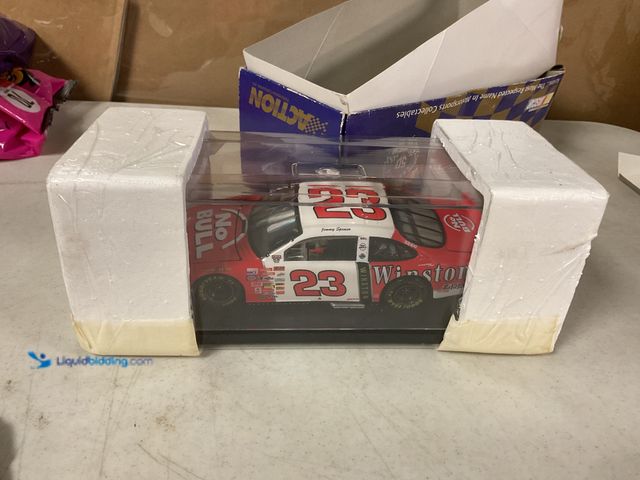 Lot 49-5467337 - Other ACTION RACING #23 JIMMY SPENCER NO BULL 1/24 SCALE DIECAST CAR IN BOX