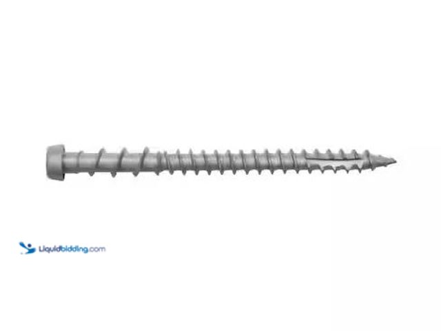 Lot 49-1568454 - Trex 350-Pack #10 x 2-1/2 in. FW and RN Torx Flat Undercut Color Match Composite Deck Screw (4 lb. /...