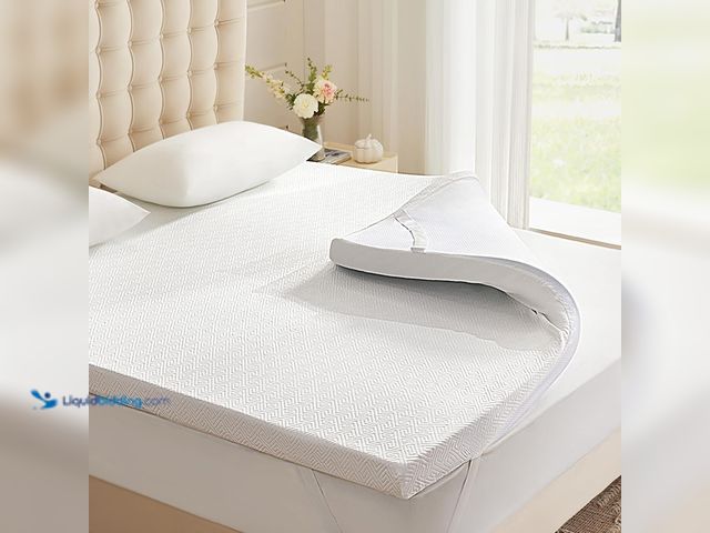Lot 49-5488335 - 3 Inch Memory Foam Mattress Topper Full, Memory Foam Pad with Removable & Washable Cover, Bed Topper...