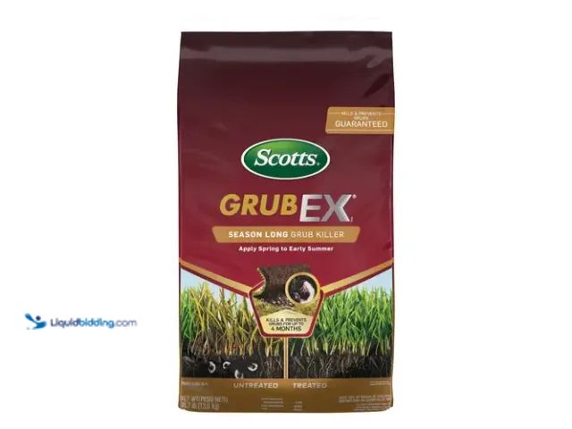 Lot 49-1627184 - Scotts GrubEx Grub Killer, Granule, Outdoor, 30.25 lb Bag Model #99610, Unused  Ref#WM0713