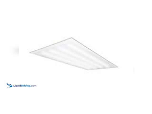 Lot 49-5407130 - Commercial Electric 2 ft. x 4 ft. 128-Watt Equivalent Integrated LED High Output Prismatic Lens Whit...