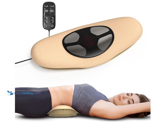 Lot 49-3431435 - Guganas Electric Back Stretcher for Lower Back Pain Relief, Lumbar Traction Device with Dynamic Airb...