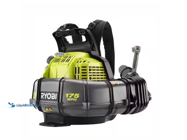 Lot 49-1571018 - RYOBI 175 MPH 760 CFM 38cc Gas Backpack Leaf Blower, Model # RY38BP, Slightly used, Has attachments,...