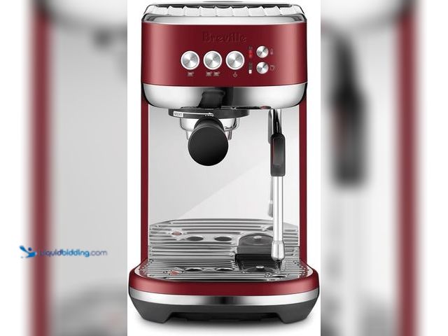 Lot 49-5416539 - Breville Bambino Plus Espresso Machine BES500RVC, Red Velvet Cake. [ASIN: B0CDM3KTSM] Used