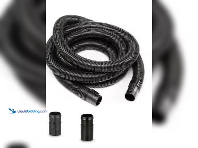 Lot 49-1517338 - RIDGID
2-1/2 in. x 20 ft. LA2522 DUAL-FLEX Locking Vacuum Hose Kit Accessory Shop Vacuum Attachment...