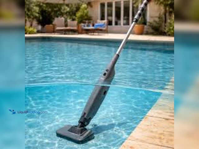 Lot 49-5545749 - Aiper Pilot X1 Pool Vacuum, Used with attachments