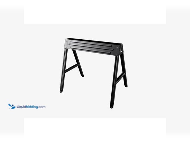 Lot 49-5553564 - HUSKY  28.4 in. Steel Folding Sawhorse Model # SH106C UNUSED.