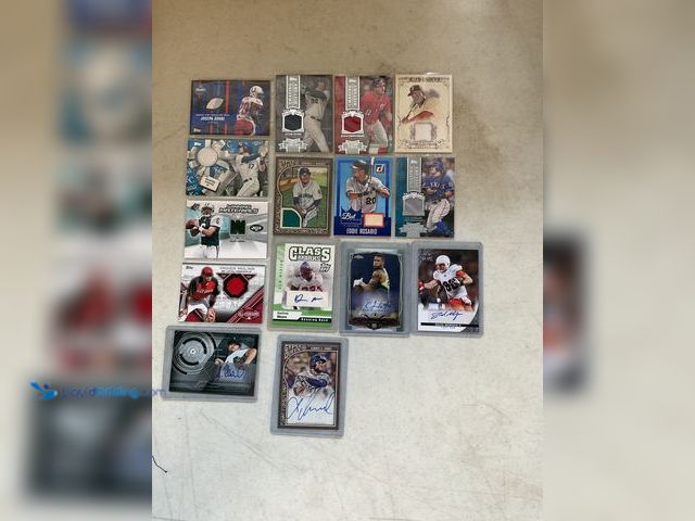 Lot 49-1505556 - COLLECTIBLE 15 JERSEY, PATCH, AUTO, NUMBERED SPORTS CARDS. LOADED WITH GREAT PLAYERS LIKE IAN KINSLE...