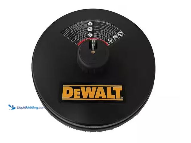 Lot 49-3472106 - DEWALT Universal 18 in. Surface Cleaner for Cold Water Pressure Washers Rated up to 3700 PSI Model #...