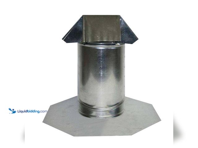 Lot 49-5410491 - Gibraltar Building Products 6 in. Adjustable Pitch Galvanized Steel Pipe Flashing. [Model # JACK6GZ]...