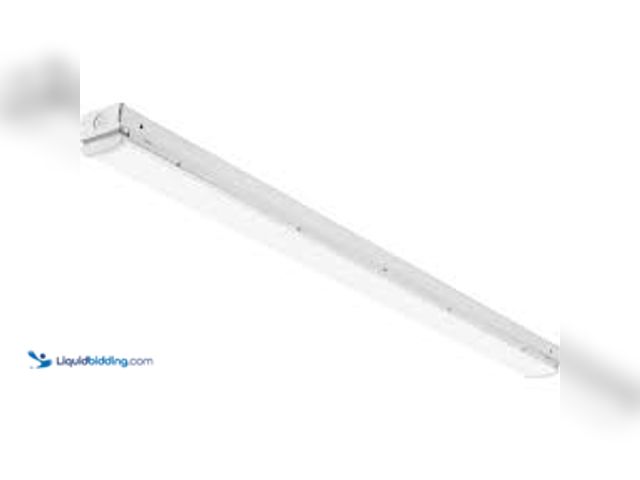 Lot 49-5415072 - Lithonia Lighting MNSS 4 ft. 120-Watt Equivalent Integrated LED White Strip Light Fixture 4000K High...