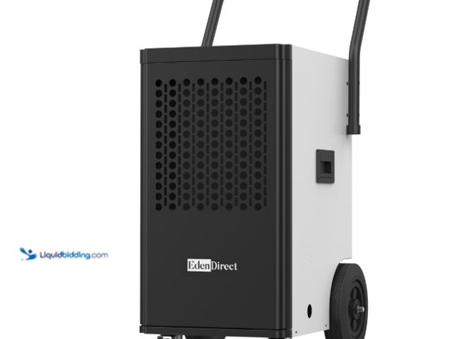 Lot 49-5543421 - EdenDirect Bucketless Industrial Dehumidifier with Pump — 174 Pints, 6,000 Sq. Ft. Coverage, Energy ...