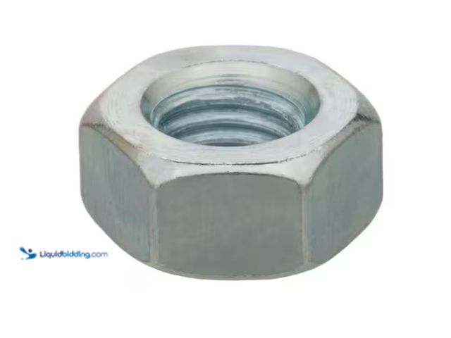 Lot 49-1547843 - 7/16 in.-20 Zinc Plated Hex Nut (25-Pack) Model # 801850, Unused, 20 Boxes in one big box.  Ref#HDPA...