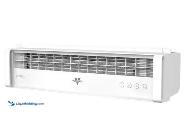 Lot 49-1627511 - Vornado Portal 6.58 in. 3-Fan Speeds Window Fan in with Reversible Exhaust Mode, Weather Resistant M...