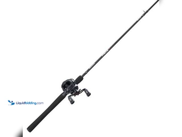 Lot 49-2021830 - ABU Garcia Max™ SX Spinning Combo. Model #1624357. MSRP $95. Used. Scuffs and scratches. Broken tip....
