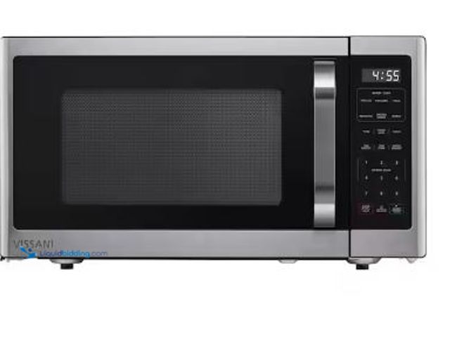 Lot 49-1517045 - Vissani
1.6 cu. Ft 22X12". Countertop with Sensor Cook Microwave in Stainless Steel, Model # VSCMWE...