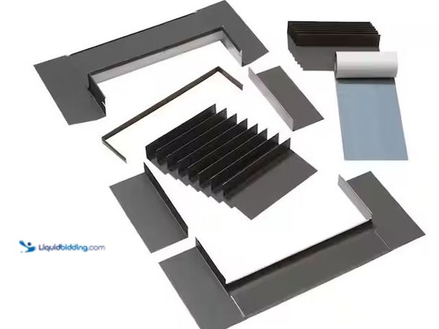 Lot 49-5486406 - VELUX
C01, C04, C06 Low-Profile Flashing with Adhesive Underlayment for Deck Mount Skylight Interne...