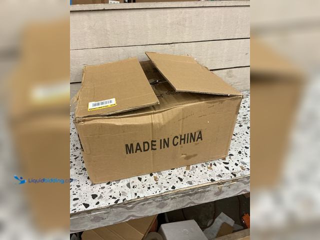 Lot 49-5485211 - Frosted Glass pendant lights with black rim. (2). Unused.