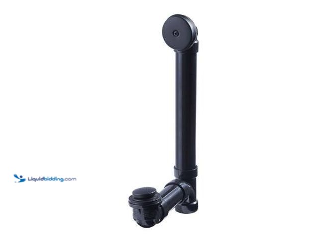 Lot 49-3565641 - Everbilt Easy Touch 1-1/2 in. x 1.58 ft. Sch. 40 ABS Pipe Bath Waste and Overflow Drain DWV Pressure...
