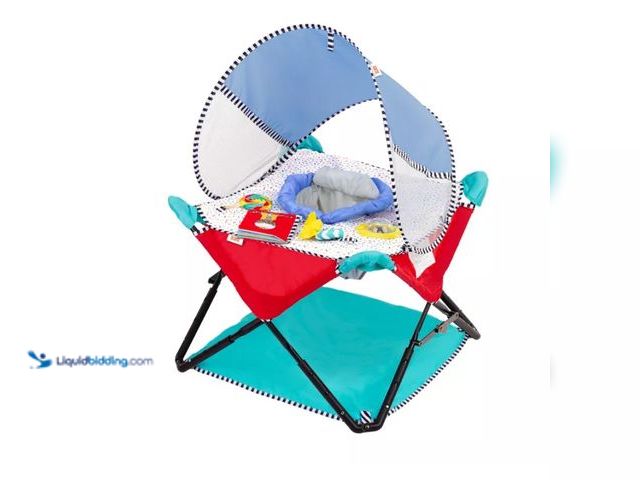 Lot 49-5552909 - Bright Starts Pop 'N Jump Portable Activity Jumper, Sweet Treats. UPC: 074451172487. Unused