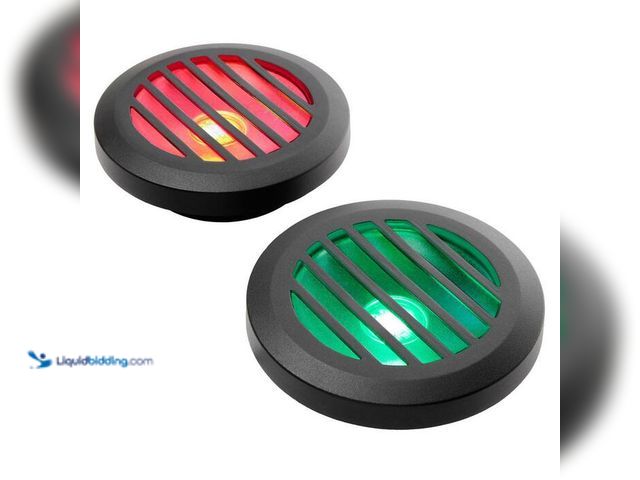 Lot 49-2021927 - Hampton Bay Low Voltage 500 Lumen Black Hardwired Color Changing Integrated LED Inground Well Light ...