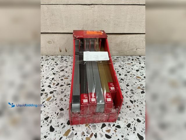 Lot 49-5476836 - Approx 15 Home Accents 14in Wreath Hangers. Gold, Black and Silver. Unused.