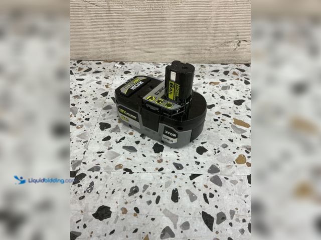 Lot 49-5476563 - RYOBI ONE+ 18V 6.0 Ah Lithium-Ion HIGH PERFORMANCE Battery. Model # PBP007. Unused and in working co...