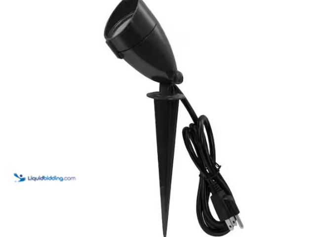 Lot 49-1624674 - Lot of (3) Commercial Electric CE Bronze Line Voltage LED Spike Light with Adjustable Lamp Head Mode...
