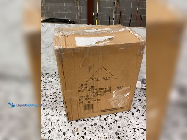 Lot 49-3527943 - Qty 2 Snowmen 3D Pre-Lit LED Yard With Sam the Snowman Decoration Item is unused.