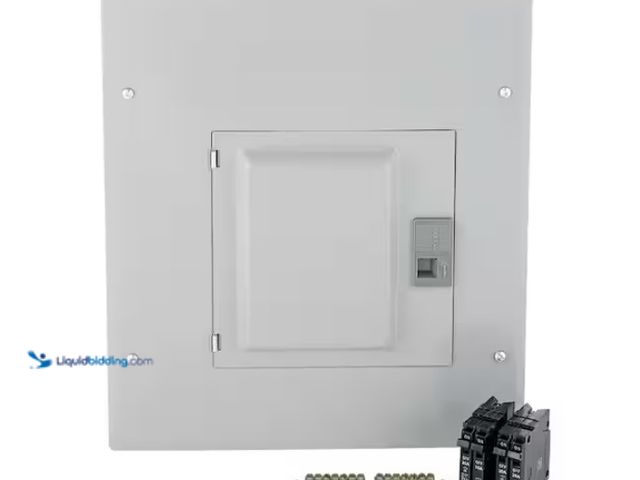 Lot 49-3433481 - ABB 125 Amp 12-Space 24-Circuit Main Lug Indoor Load Center Value Pack (TLMQ1212PAG), Model # TLMQ12...