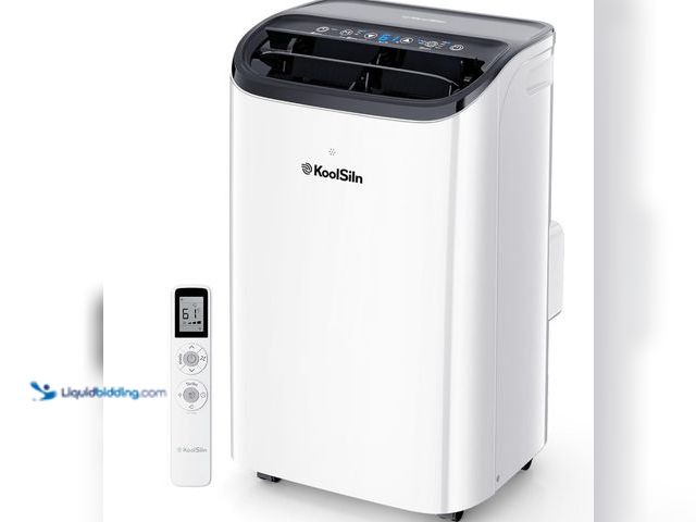 Lot 49-1547489 - 14,000 BTU Portable Air Conditioner Cools Up to 700 Sq.Ft, Auto-Evaporation Low Noise Portable AC Un...