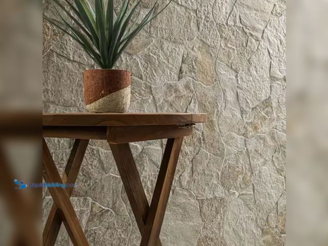 Lot 49-2000845 - Approx. (245) sq. ft. of MSI Neptune Amber Matte Porcelain Stone Look Tile, 17 in. x 26 in. Floor an...