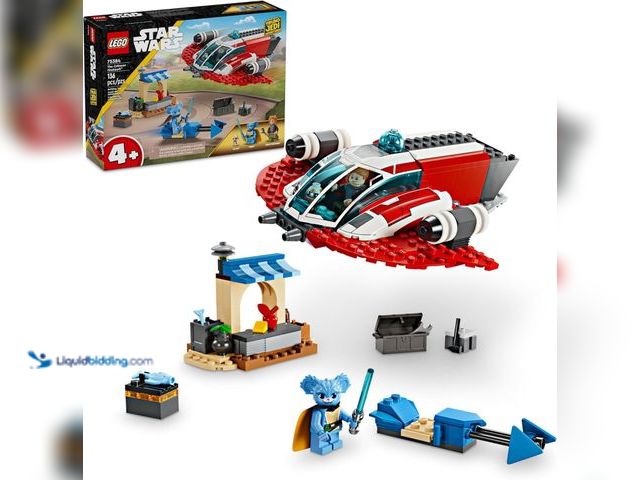 Lot 49-5448322 - LEGO Star Wars: Young Jedi Adventures The Crimson Firehawk, Kids’ Starter Set, Buildable Toy Starshi...