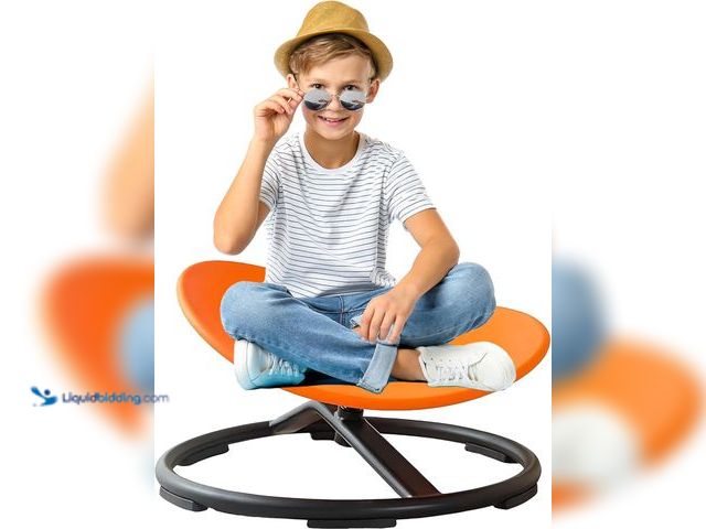 Lot 49-3528153 - Autism Kids Swivel Chair,Sensory Spinning Chair for Kids,Toddler Spinner seat Carousel Spin Sensory ...