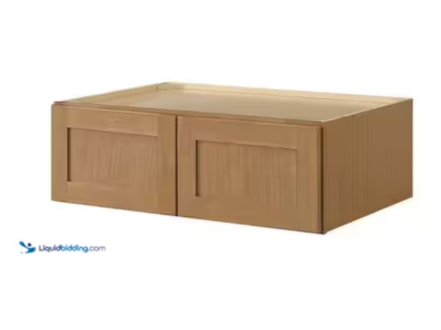 Lot 49-1623825 - Hampton Bay Avondale 36 in. W x 24 in. D x 12 in. H Ready to Assemble Plywood Shaker Wall Bridge Kit...