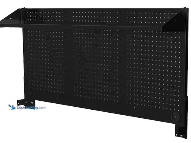 Lot 49-5460589 - Husky
Modular 52 in. W Standard Duty Black Pegboard Attachment Internet # 324640131
Model # H52PEG...