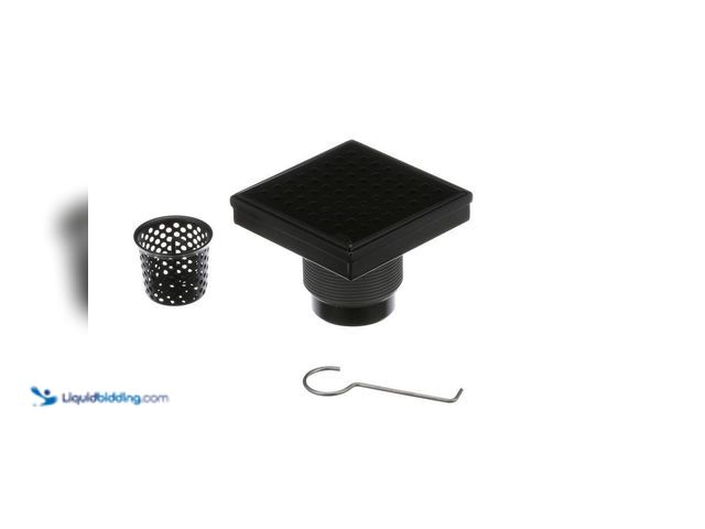 Lot 49-3527221 - Oatey
Designline 4 in. x 4 in. Stainless Steel Square Shower Drain with Square Pattern Drain Cover ...