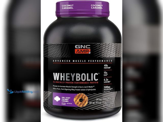 Lot 49-5414807 - GNC AMP Wheybolic Protein Powder | Targeted Muscle Building and Workout Support Formula | Pure Whey ...