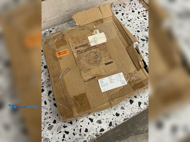 Lot 49-5459782 - 35lb Olympic Rubber Coated Grip Plate (Single) Unused.