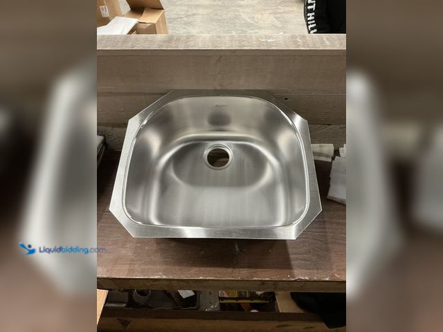 Lot 49-3528511 - Elkay
Dayton 25 in. Drop-in Single Bowl 22-Gauge Satin Stainless Steel Kitchen Sink Only (unable to...