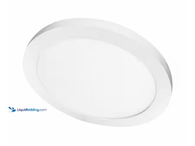 Lot 49-5573287 - Commercial Electric
15 in. 22.5-Watt Dimmable White Integrated LED 1650 Lumens Round Flat Panel Flu...