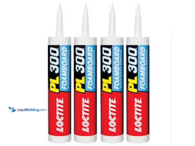Lot 49-5488057 - QTY 7 - Loctite PL 300 Foamboard 10 oz. Latex Construction Adhesive Blue Cartridge. * Repair Season ...