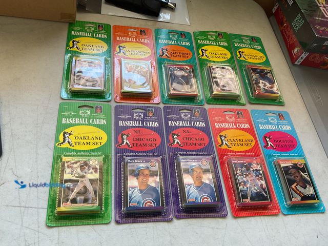 Lot 49-5515536 - Other LOT OF 10 FACTORY SEALED SPORTS AMERICA CLUB BASEBALL CARD PACKS ALL TEAM SETS LOADED WITH STA...