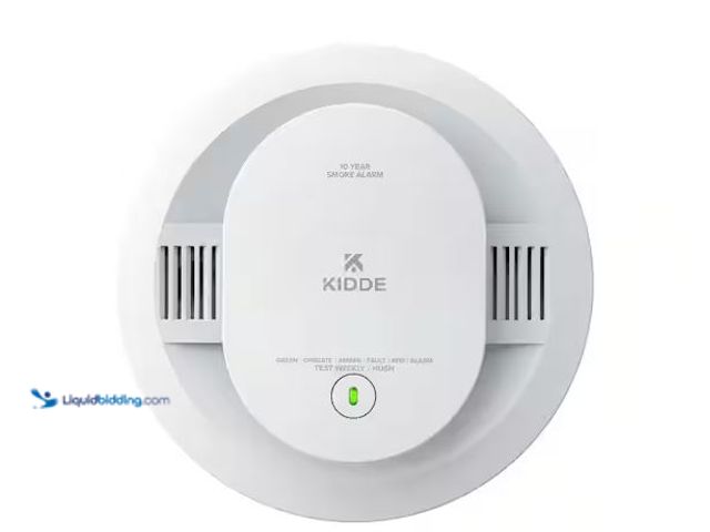Lot 49-5573462 - Kidde
10-Year Battery-Powered Smoke Detector with Voice Alerts, 20SD10-V, Unused
