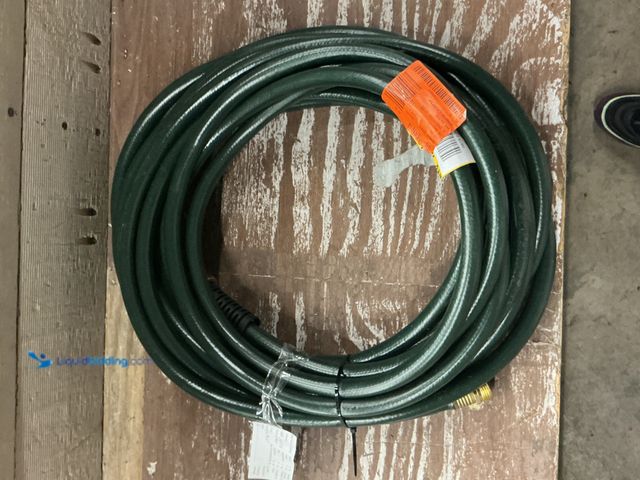 Lot 49-5544422 - Husky 5/8 in. x 50 ft. Heavy-Duty Hose. Model # CHDHKT58050. Unused