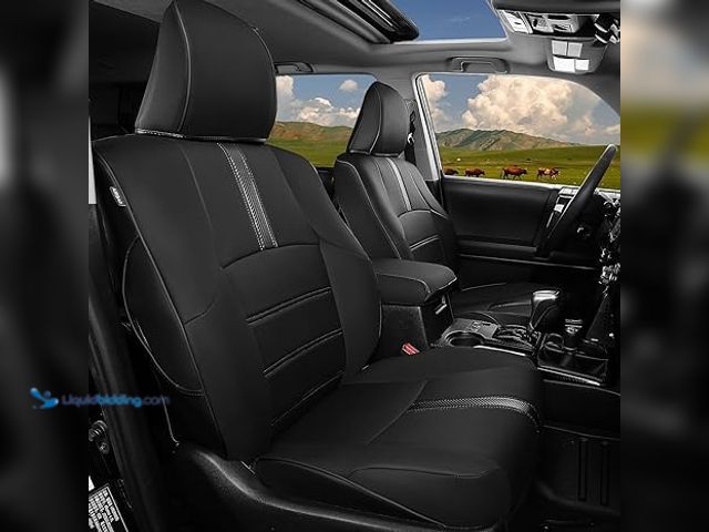 Lot 49-3430515 - PTYYDS Seat Covers Compatible with 2011-2024 Toyota 4Runner Seat Covers 2-Row Leather Covers Replace...