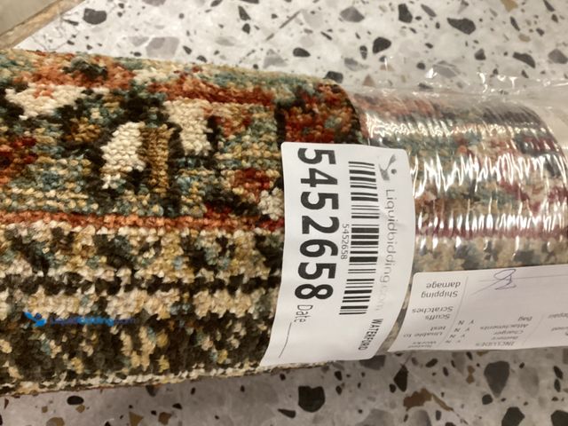 Lot 49-5452658 - 28'' x 84'' Floral Woven Accent Rug - Threshold™ Item is unused.